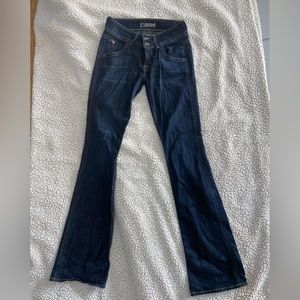 Low rise Hudson flare Jean